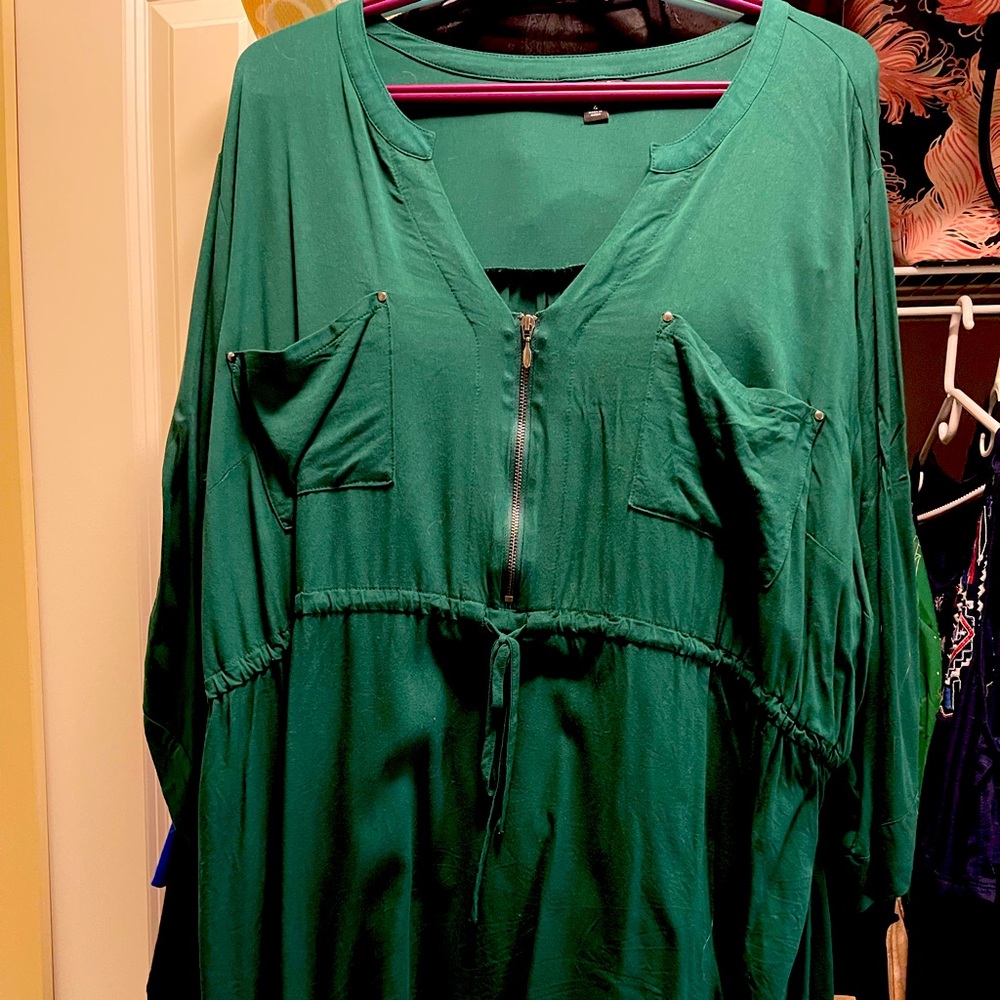 Emerald Green Blouse